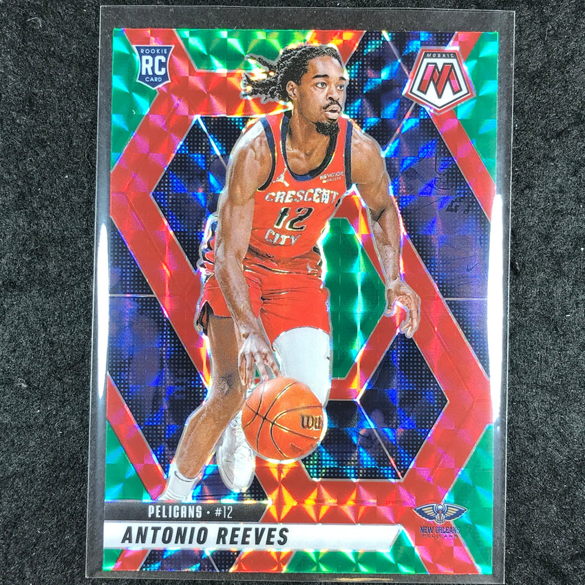 2024-25 Mosaic ANTONIO REEVES Rookie Choice Red and Green #237