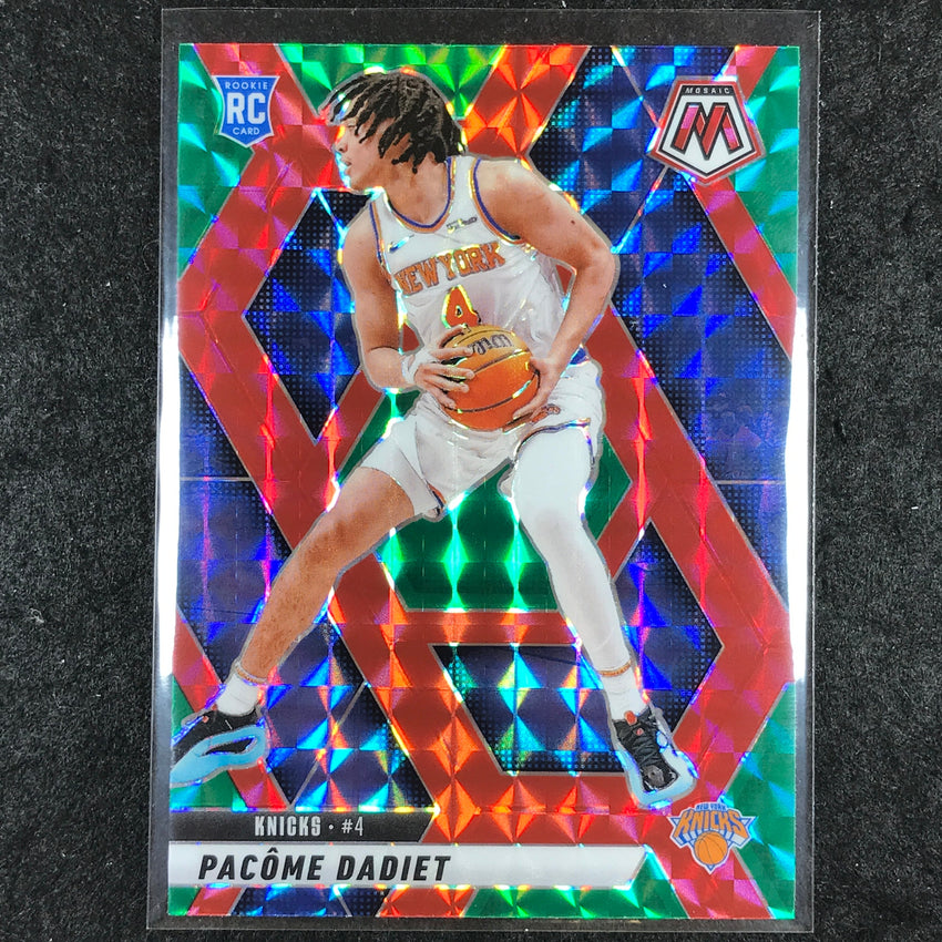 2024-25 Mosaic PACOME DADIET Rookie Choice Red and Green #203