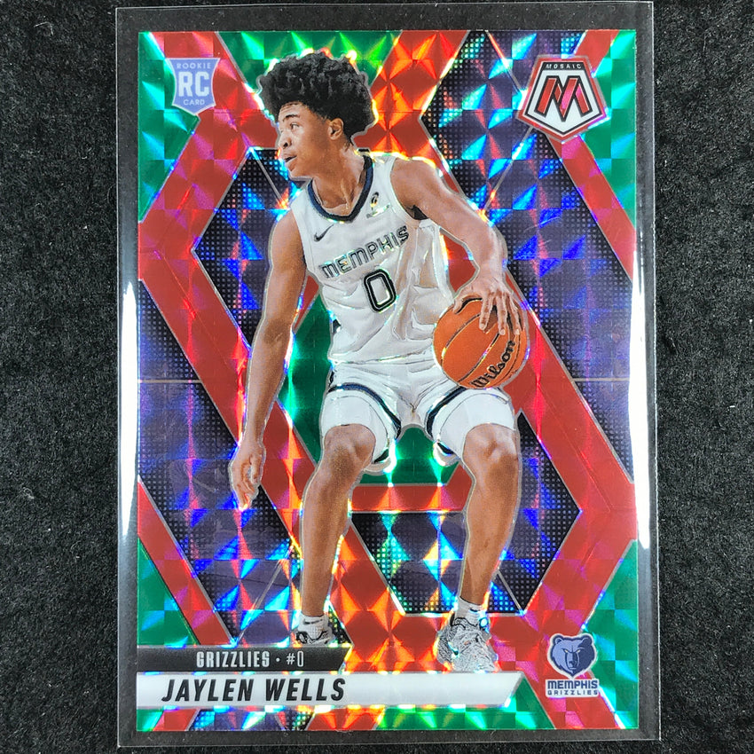 2024-25 Mosaic JAYLEN WELLS Rookie Choice Red and Green #240