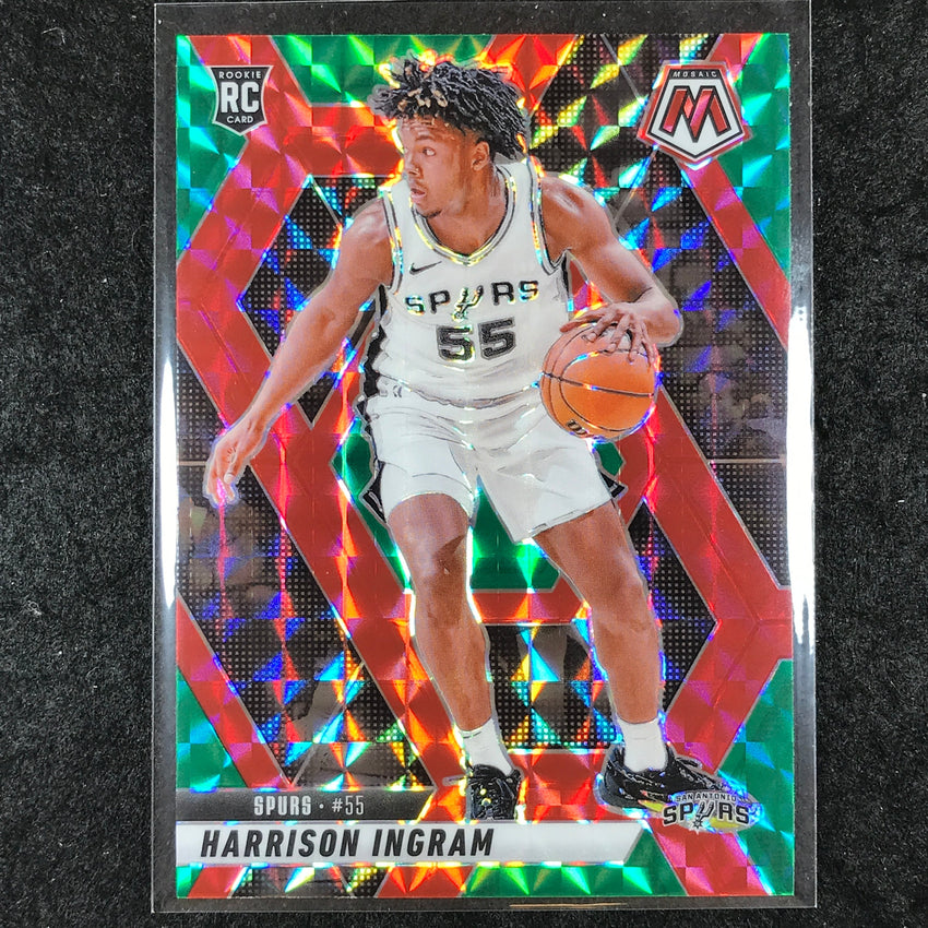 2024-25 Mosaic HARRISON INGRAM Rookie Choice Red and Green #244