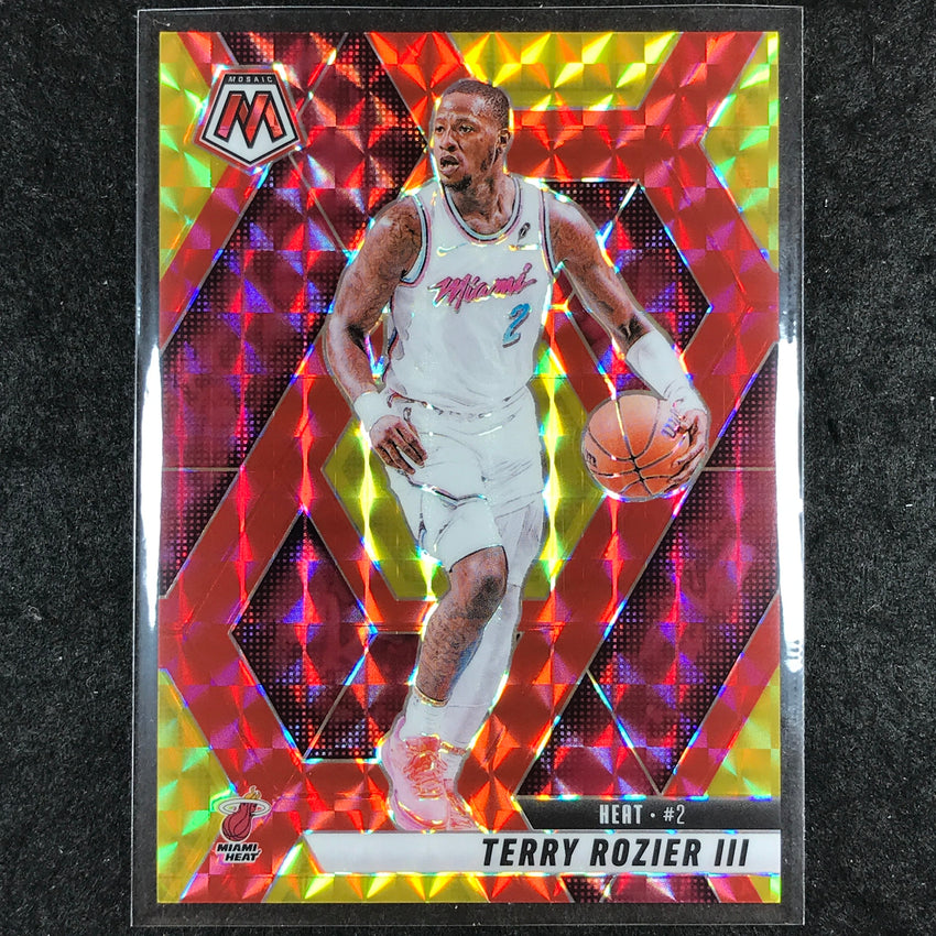 2024-25 Mosaic TERRY ROZIER III Choice Fusion Red and Yellow 34/75 #22