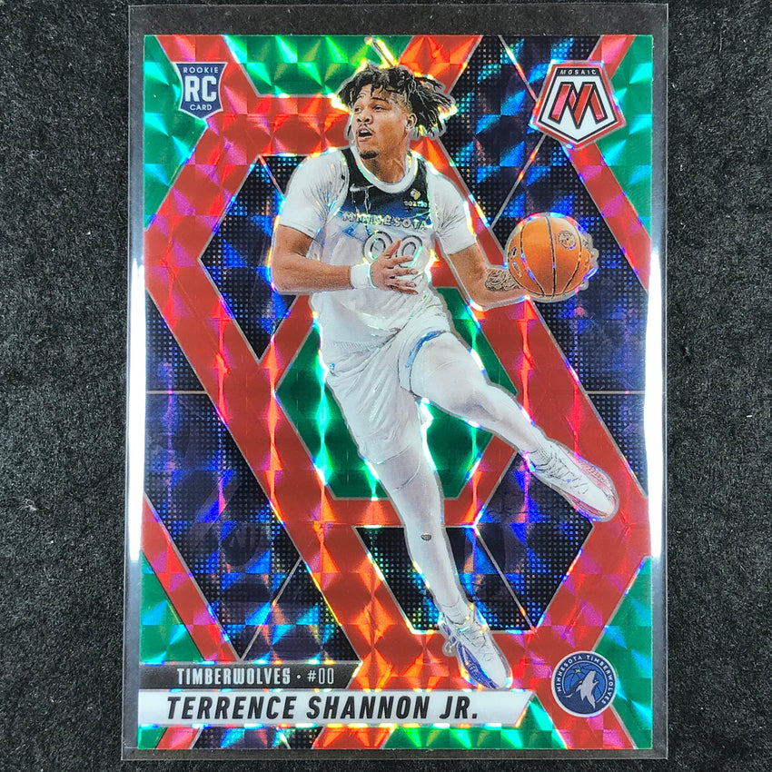 2024-25 Mosaic TERRENCE SHANNON JR. Rookie Choice Red and Green #205