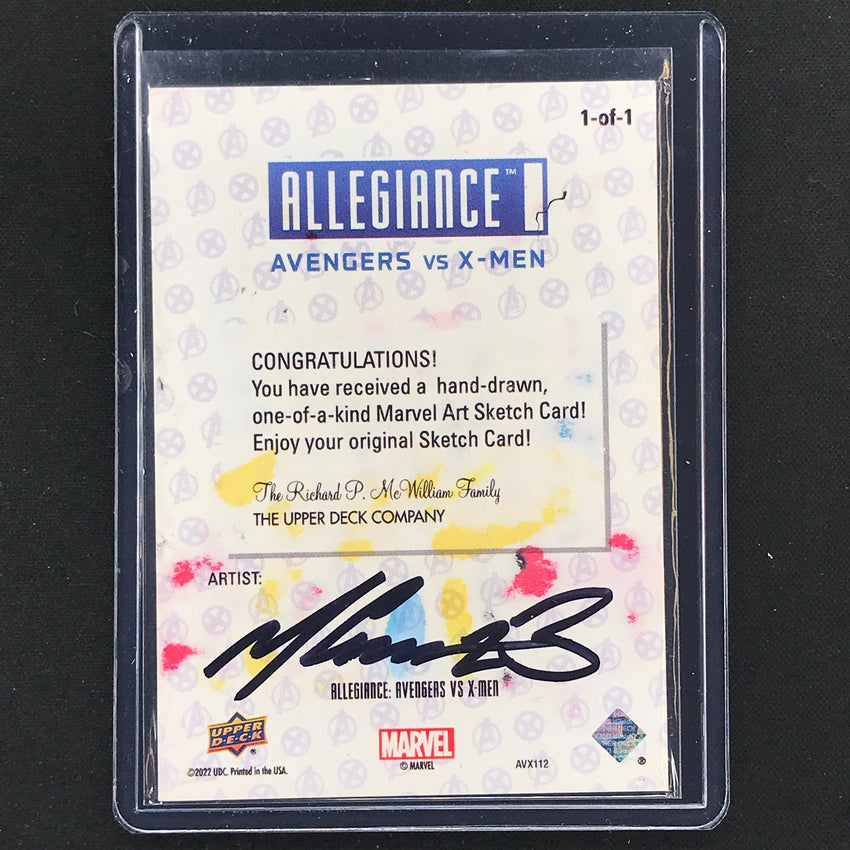2023 Marvel Allegiance Avengers Vs. X-men Doctor Strange Sketch Card 1/1