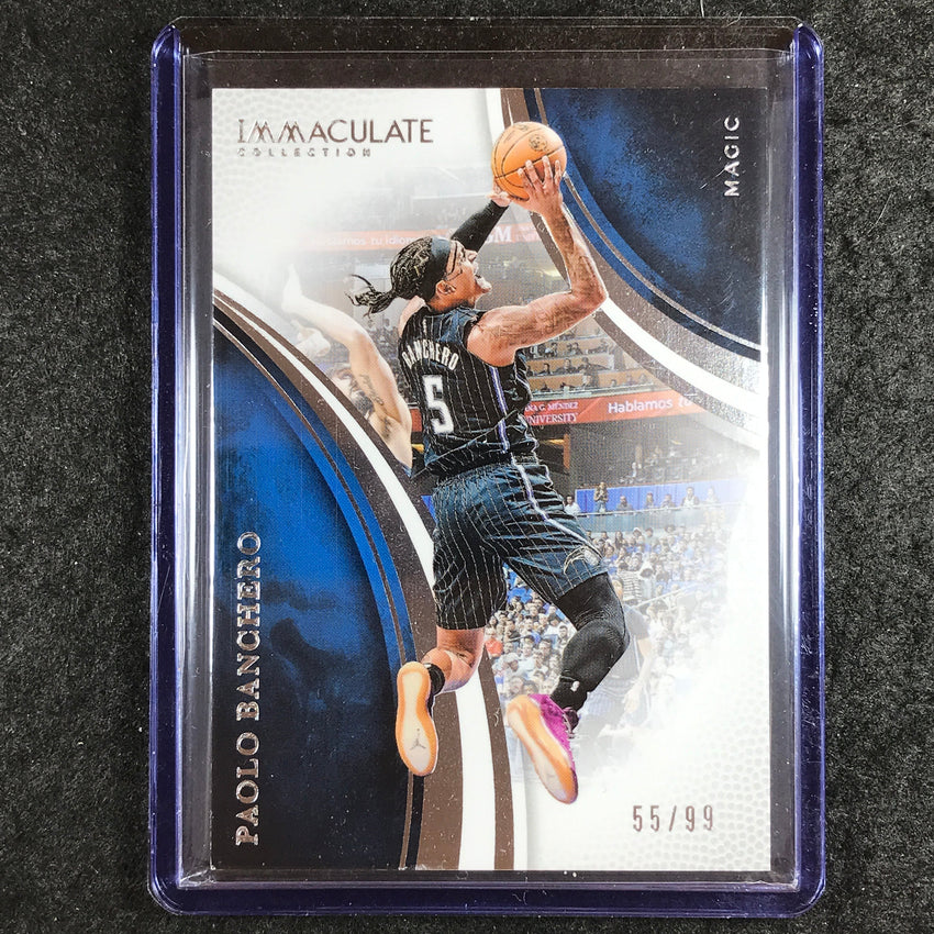 2024-25 Immaculate PAOLO BANCHERO Action Base 55/99 #57