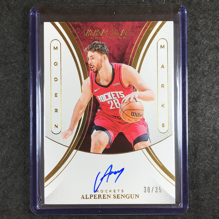 2024-25 Immaculate ALPEREN SENGUN Modern Marks Auto 30/35