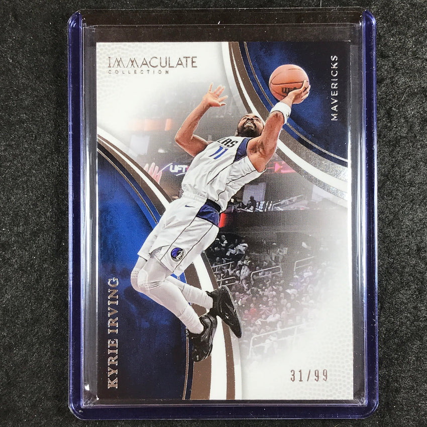 2024-25 Immaculate KYRIE IRVING Action Base 31/99 #74