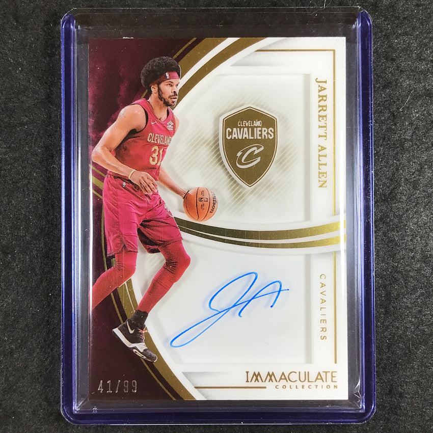 2024-25 Immaculate JARRETT ALLEN Shadowbox Signatures Auto 41/99