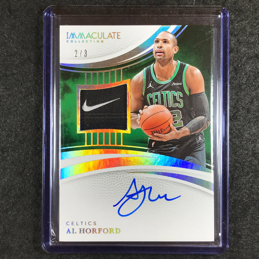 2024-25 Immaculate AL HORFORD Patch Autograph 2/3