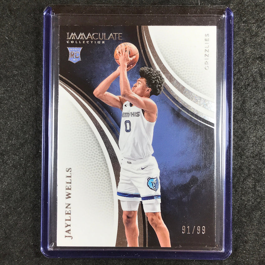 2024-25 Immaculate JAYLEN WELLS Rookie Base 91/99 #7