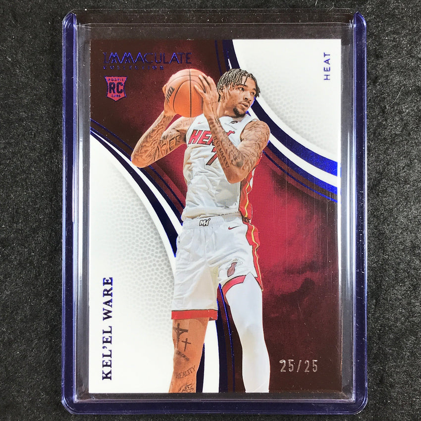 2024-25 Immaculate KEL'EL WARE Rookie Base Blue 25/25 #42