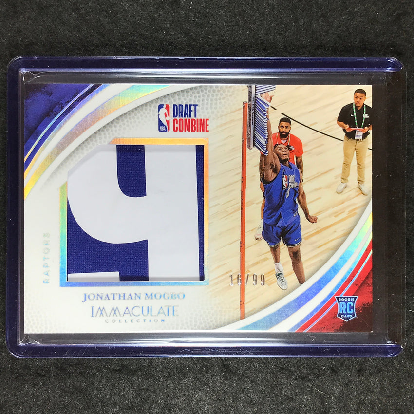 2024-25 Immaculate JONATHAN MOGBO Draft Combine Memorabilia Rookie Patch 16/99