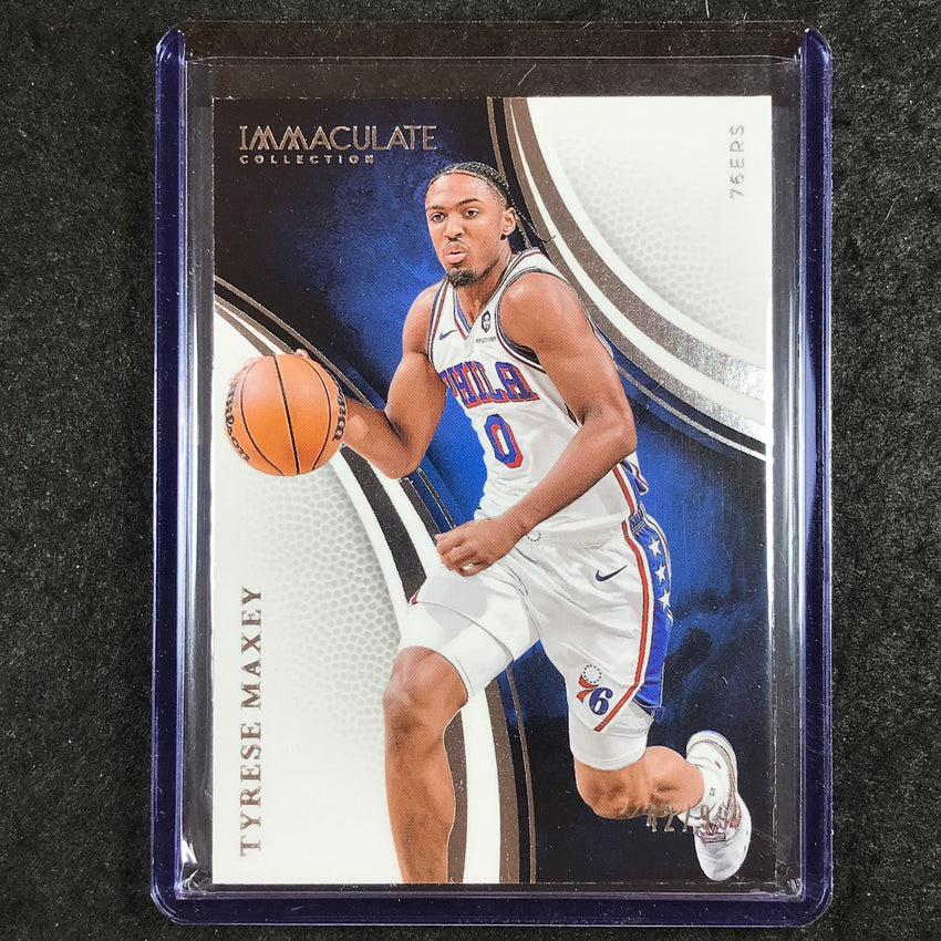 2024-25 Immaculate TYRESE MAXEY Base 42/99 #17