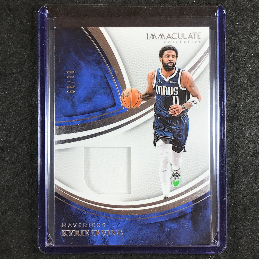 2024-25 Immaculate KYRIE IRVING Materials Jersey Relic 68/99