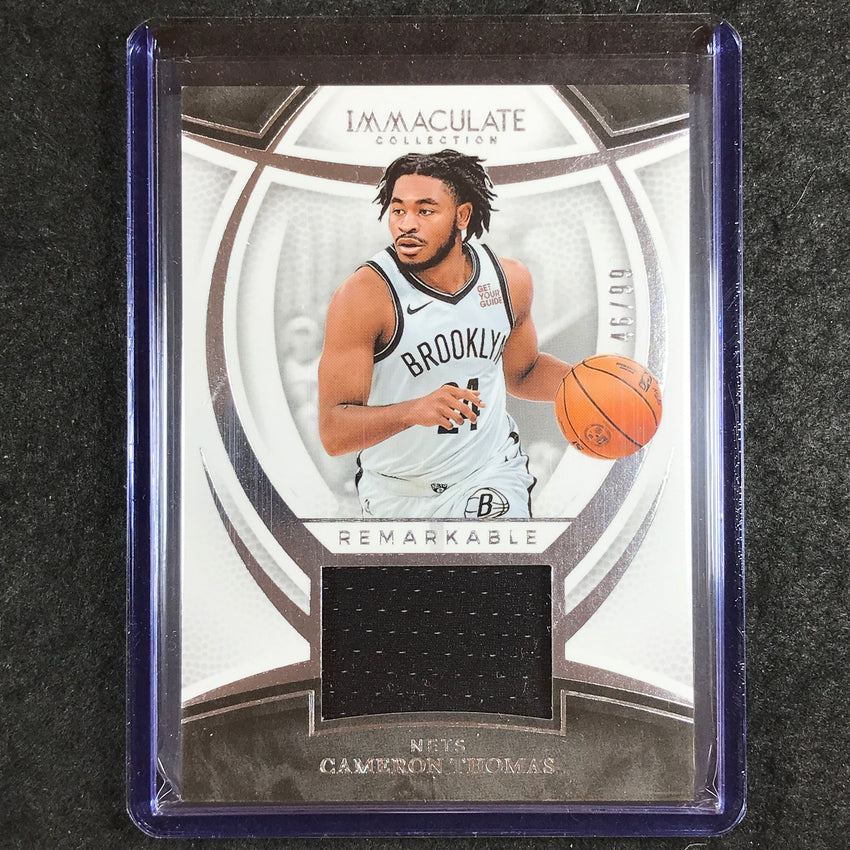 2024-25 Immaculate CAMERON THOMAS Remarkable Jerseys 46/99