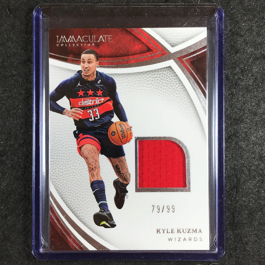 2024-25 Immaculate KYLE KUZMA Swatches Jersey Relic 79/99