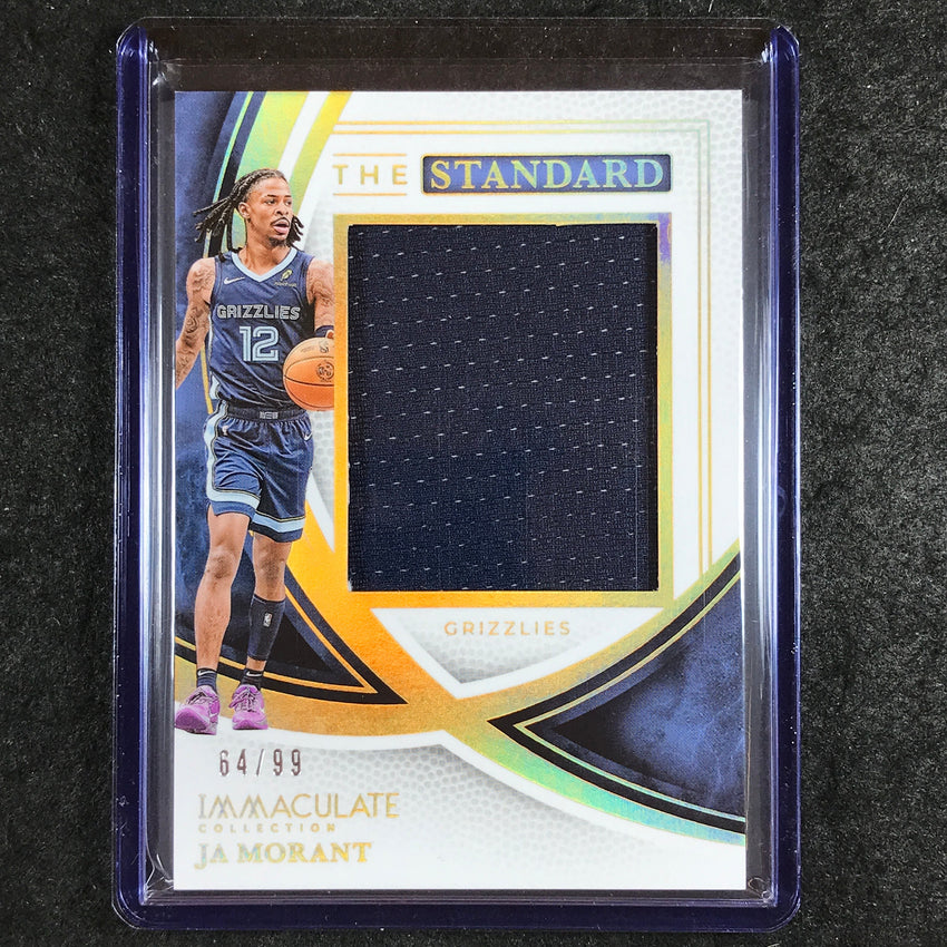 2024-25 Immaculate JA MORANT The Standard Jersey Relic 64/99