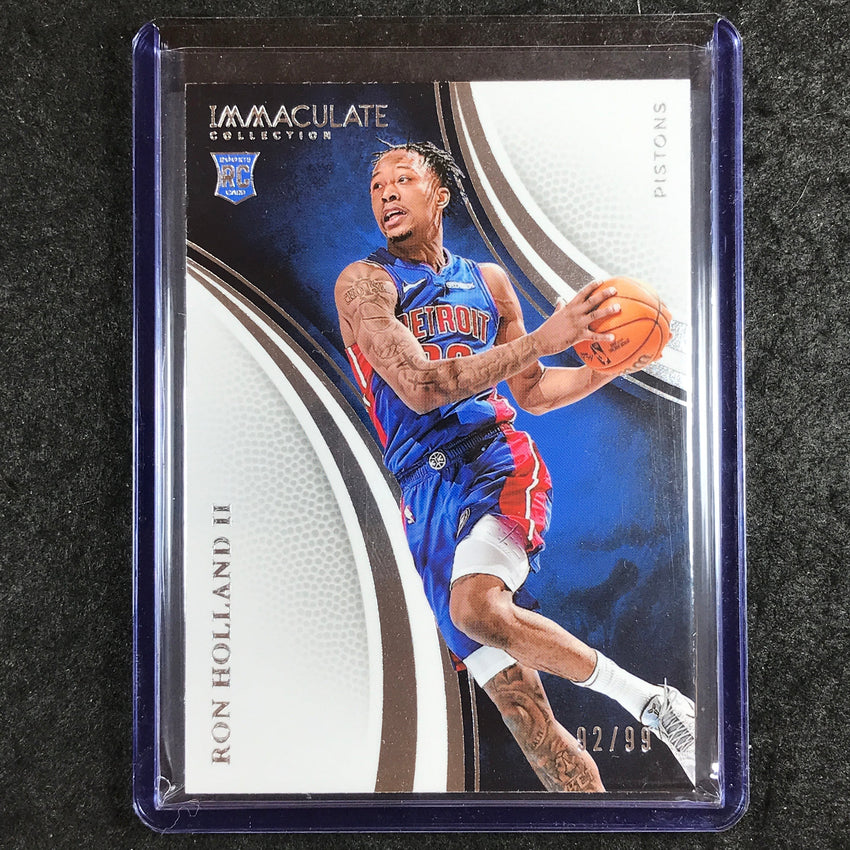 2024-25 Immaculate RON HOLLAND II Rookie Base 92/99 #24