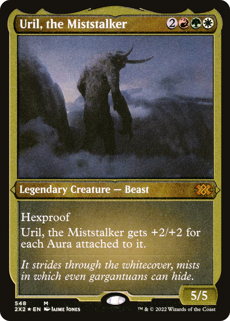 [ EF ] [FOIL] Uril, the Miststalker (Foil Etched) #548 - MYTHIC 2X2 - Double Masters 2022