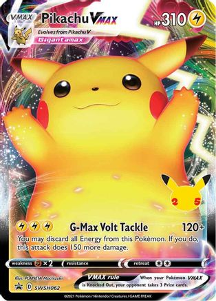 Pikachu VMAX - SWSH062 - Pokemon SWSH Sword & Shield Promo
