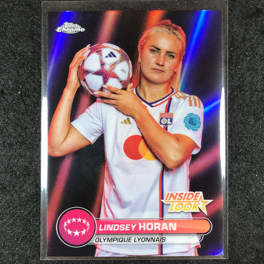 2023-24 Topps Chrome Women's UEFA LINDSEY HORAN Inside Look Base #2