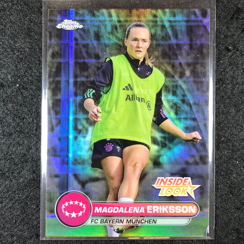2023-24 Topps Chrome Women's UEFA MAGDALENA ERIKSSON Inside Look Base #3