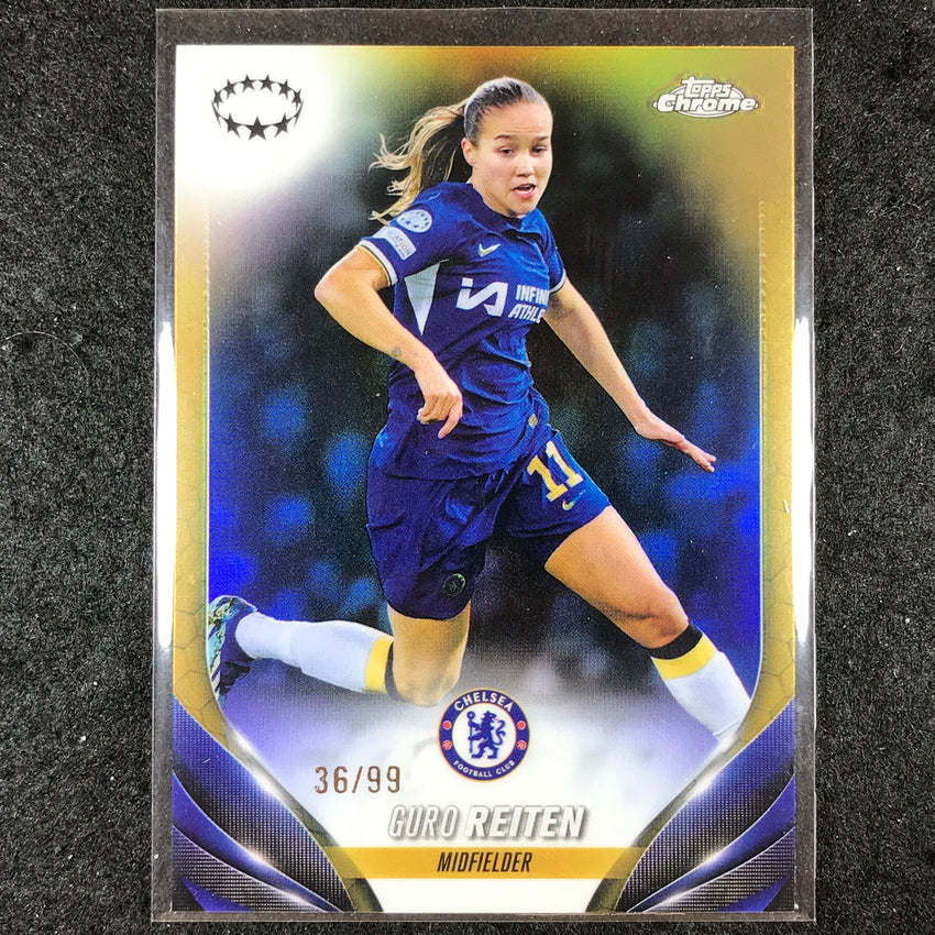 2023-24 Topps Chrome Women's UEFA GURO REITEN Base Color Match 36/99 #94
