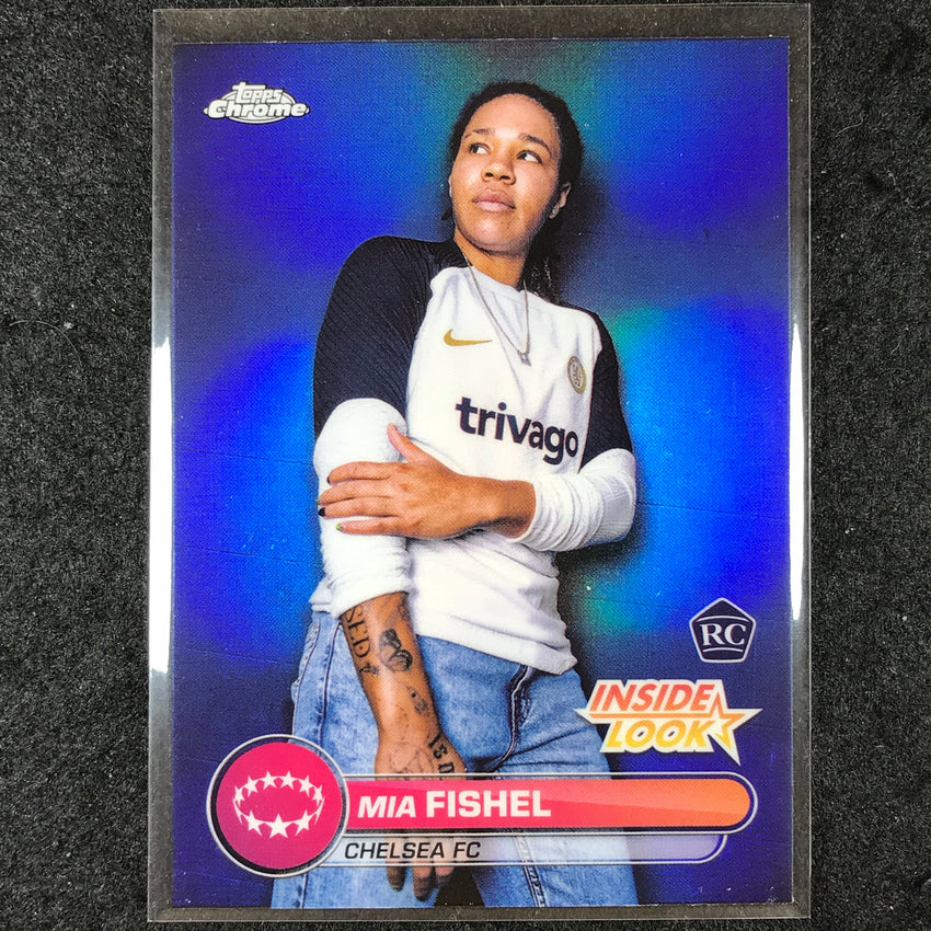 2023-24 Topps Chrome Women's UEFA MIA FISHEL Inside Look Base #4