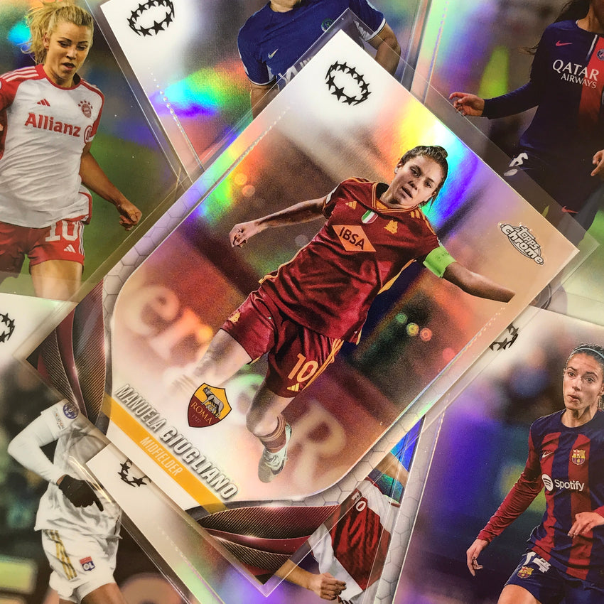 2023-24 Topps Chrome Women's UEFA KATARIINA KOSOLA Rookie Base Refractor #24