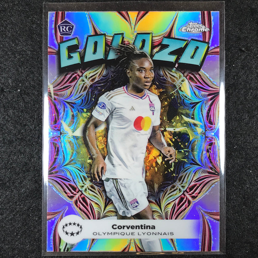 2023-24 Topps Chrome Women's UEFA CORVENTINA Golazo Rookie Base #7