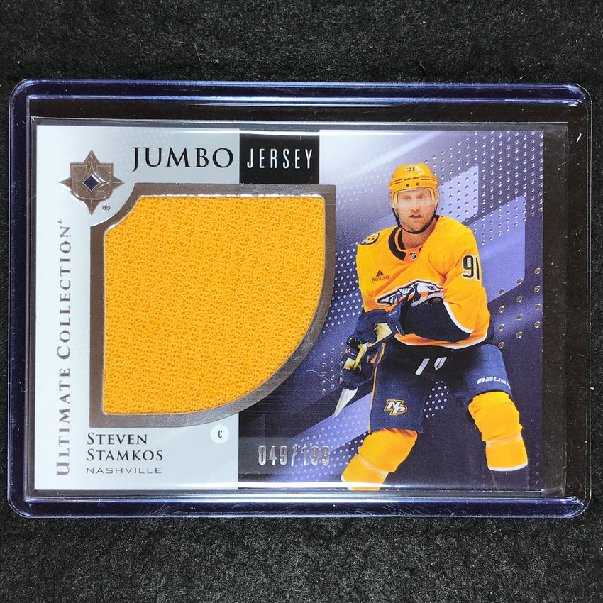 2024-25 Ultimate Hockey STEVEN STAMKOS Base Jumbo Jersey Relic 49/199 #58