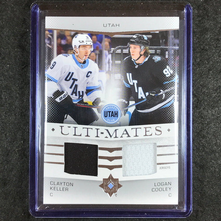 2024-25 Ultimate Hockey KELLER COOLEY Ulti-Mates Jersey Relic #KC
