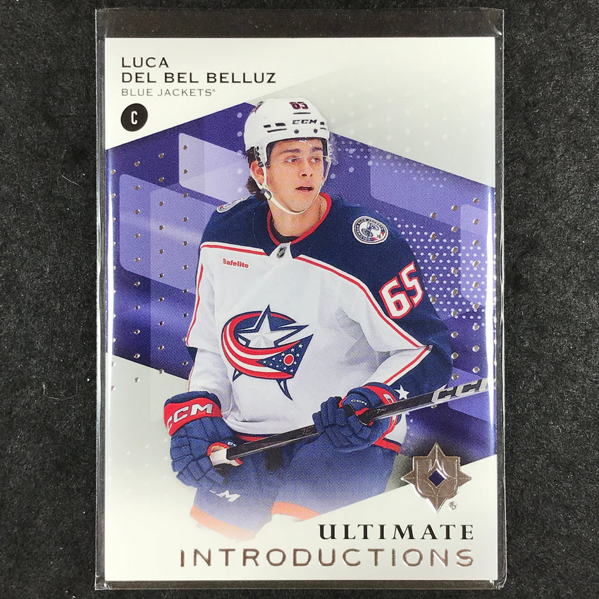 2024-25 Ultimate Hockey LUCA DEL BEL BELLUZ Ultimate Introductions #LD