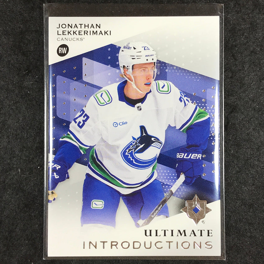 2024-25 Ultimate Hockey JONATHAN LEKKERIMAKI Ultimate Introductions #LE