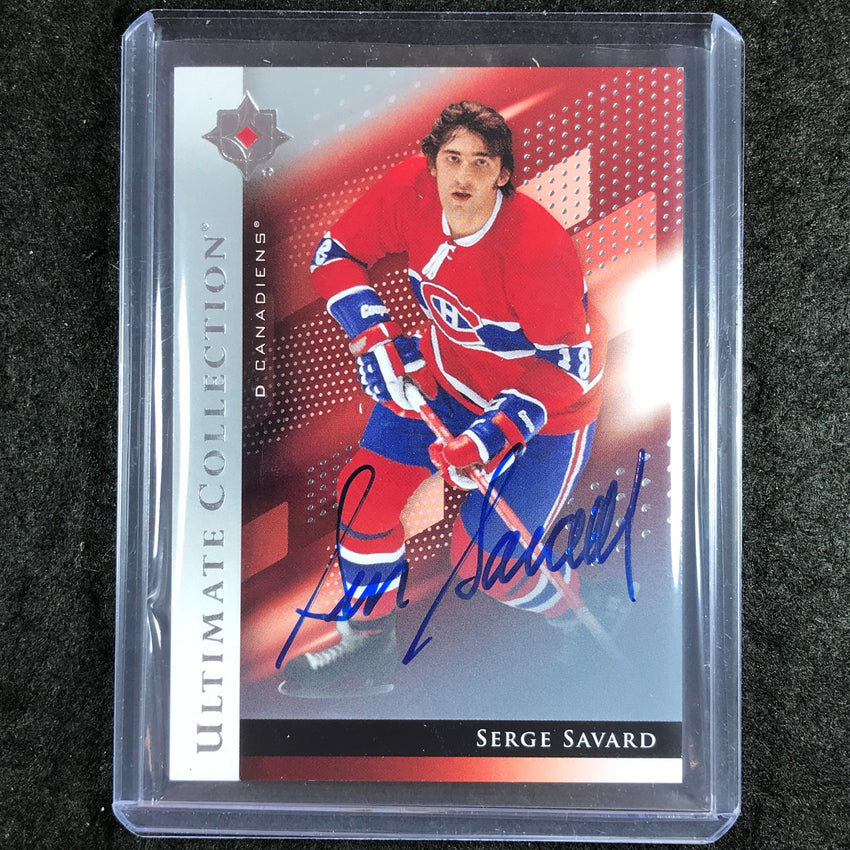 2024-25 Ultimate Hockey SERGE SAVARD Base Legends Auto #99