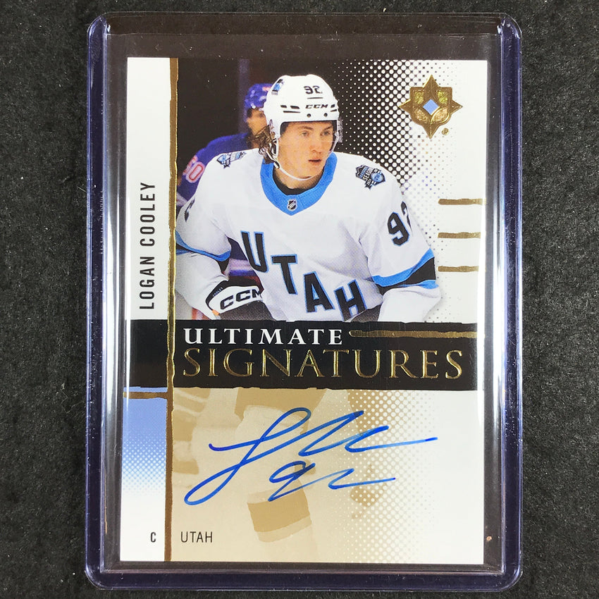 2024-25 Ultimate Hockey LOGAN COOLEY Ultimate Signatures Auto #LC