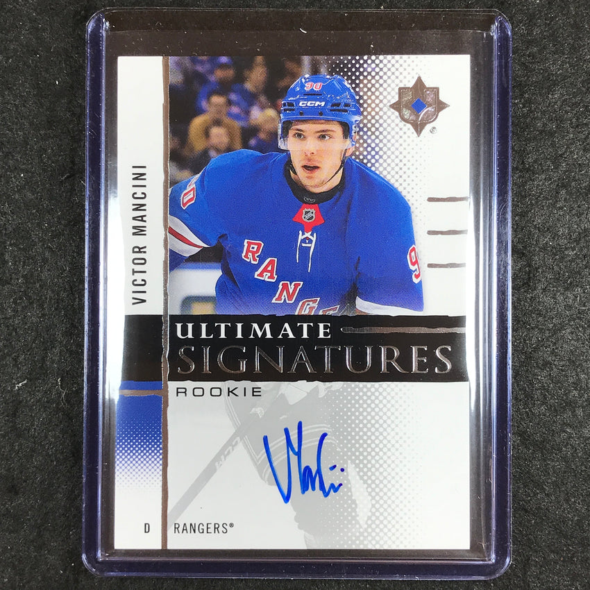 2024-25 Ultimate Hockey VICTOR MANCINI Ultimate Rookie Signatures Auto #URS-VM