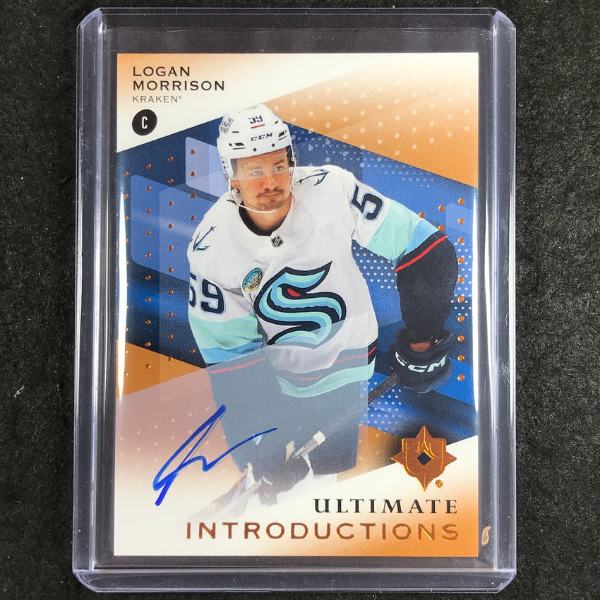 2024-25 Ultimate Hockey LOGAN MORRISON Ultimate Introductions Rookie Auto #UI-MO