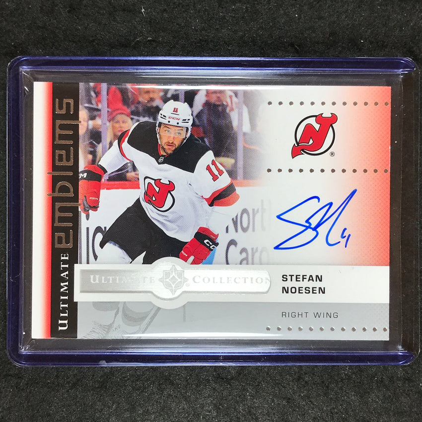 2024-25 Ultimate Hockey STEFAN NOESEN Ultimate Emblems Auto #UE-SN