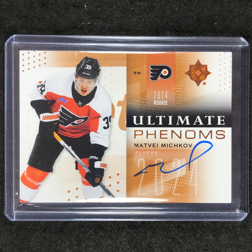 2024-25 Ultimate Hockey MATVEI MICHKOV Ultimate Phenoms Rookie Auto #UP-MM