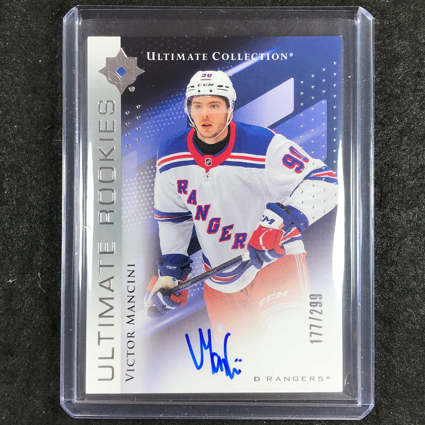 2024-25 Ultimate Hockey VICTOR MANCINI Base Rookie Auto 177/299 #105