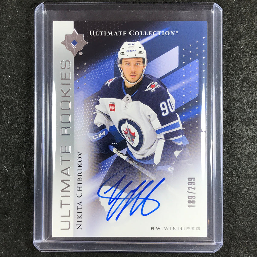 2024-25 Ultimate Hockey NIKITA CHIBRIKOV Base Rookie Auto 189/299 #137