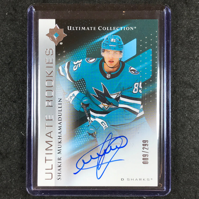 2024-25 Ultimate Hockey SHAKIR MUKHAMADULLIN Base Rookie Auto 9/299 #168