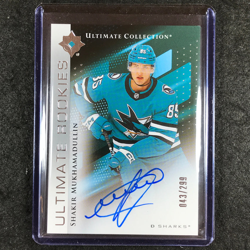 2024-25 Ultimate Hockey SHAKIR MUKHAMADULLIN Base Rookie Auto 43/299 #168