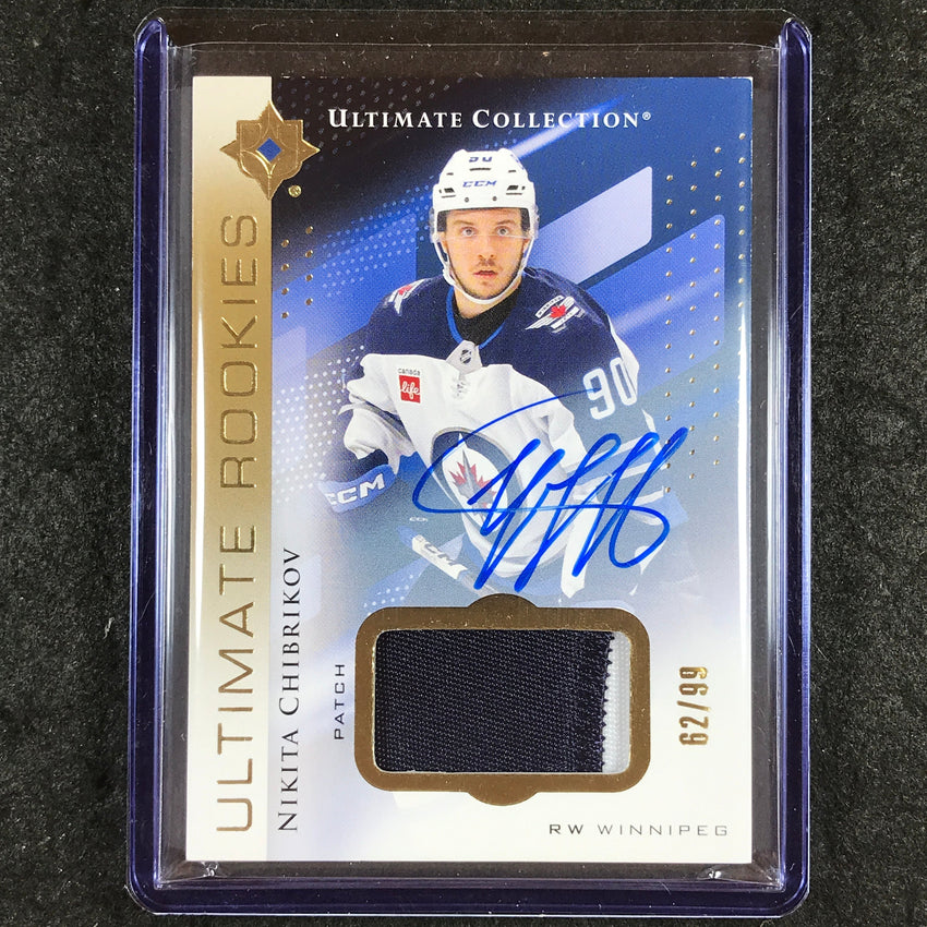 2024-25 Ultimate Hockey NIKITA CHIBRIKOV Base Rookie Patch Auto 62/99 #137