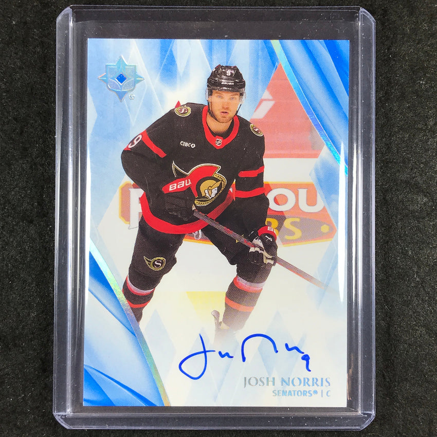 2024-25 Ultimate Hockey JOSH NORRIS Update 23-24 Base Auto #13 (B)