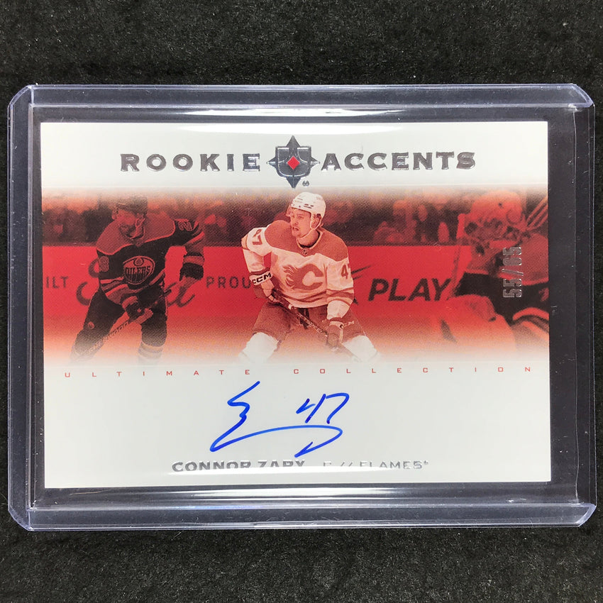 2024-25 Ultimate Hockey CONNOR ZARY Update 23-24 Rookie Accents Auto 55/65