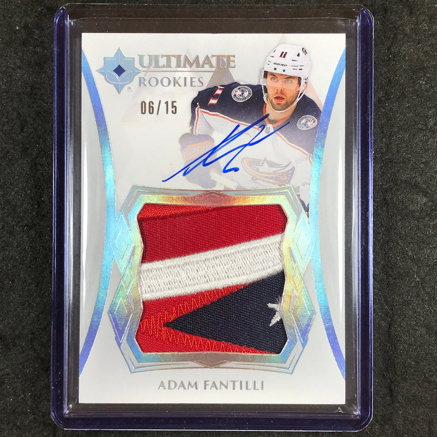 2024-25 Ultimate Hockey ADAM FANTILLI Update 23-24 Rookies Patch Auto 6/15