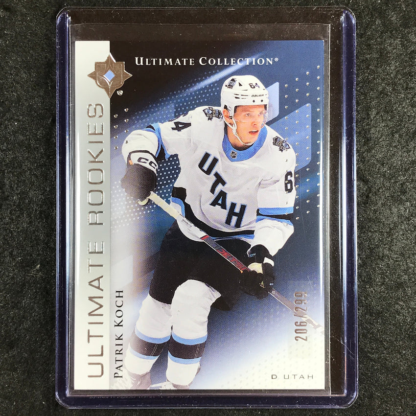 2024-25 Ultimate Hockey PATRIK KOCH Base Rookies 206/299 #102