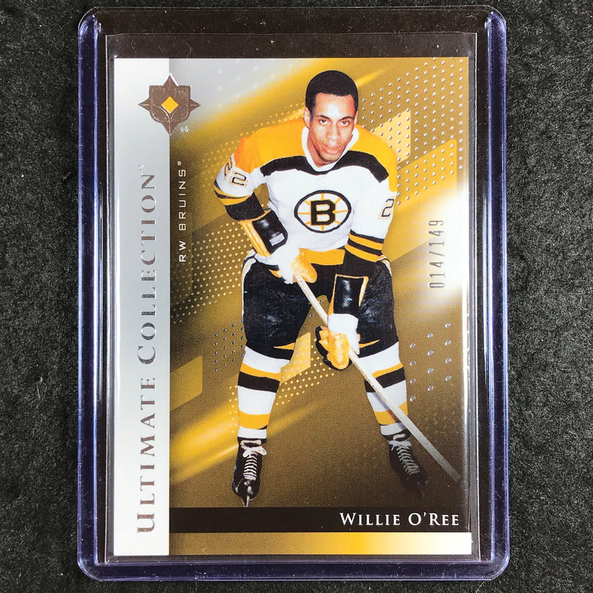 2024-25 Ultimate Hockey WILLIE O'REE Base Legends 14/149 #82
