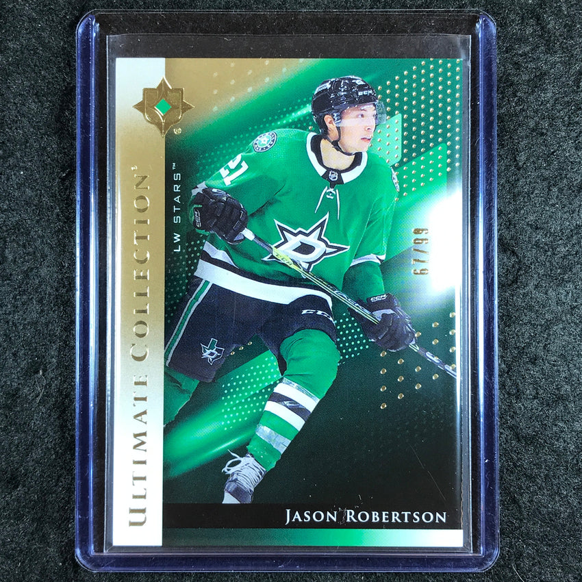 2024-25 Ultimate Hockey JASON ROBERTSON Base Gold 67/99 #21